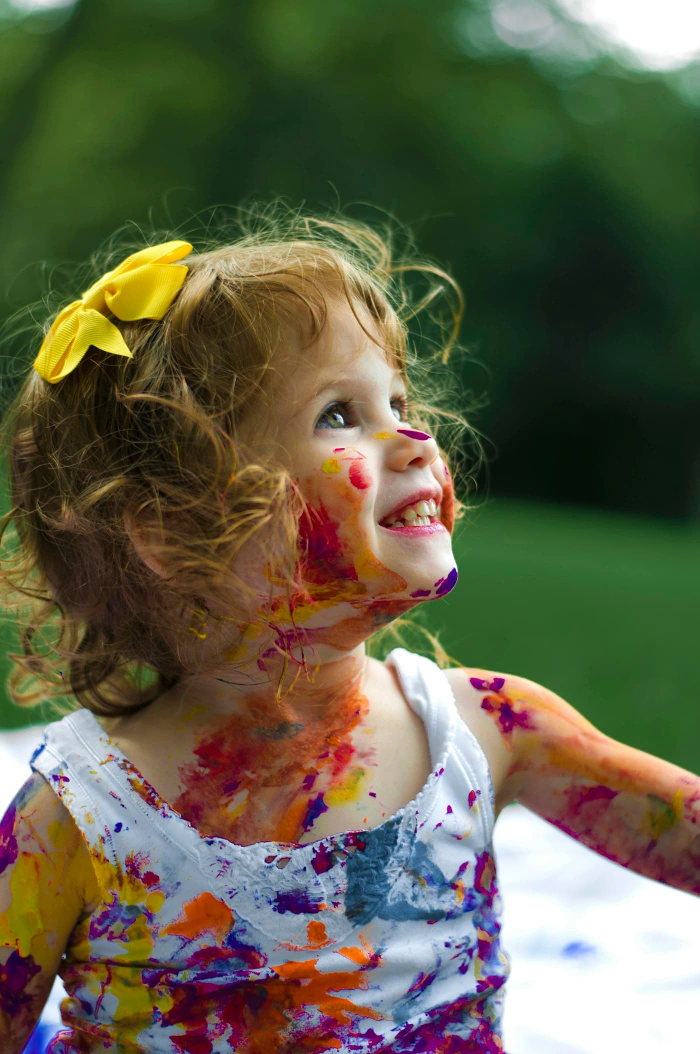 Child holding a sanitized toy